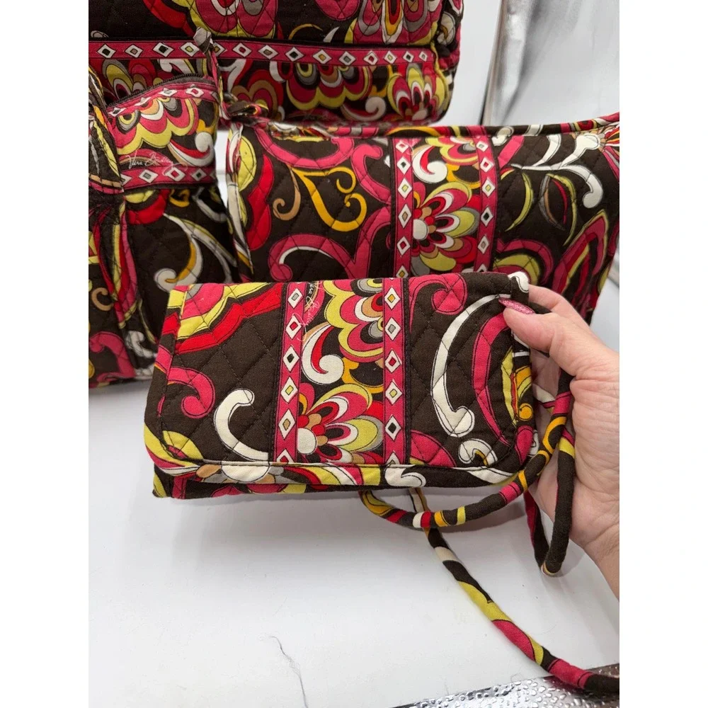 Vera Bradley Set of Four Puccini Retired Pattern - Picture 3 of 12